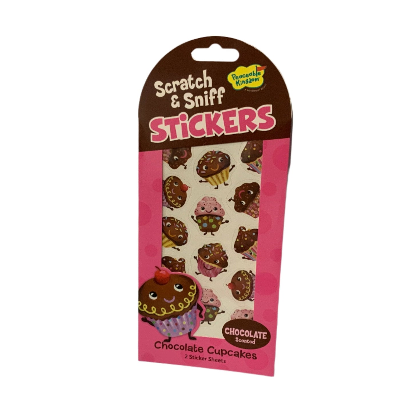 Scratch & Sniff Stickers - Chocolate Cupcakes