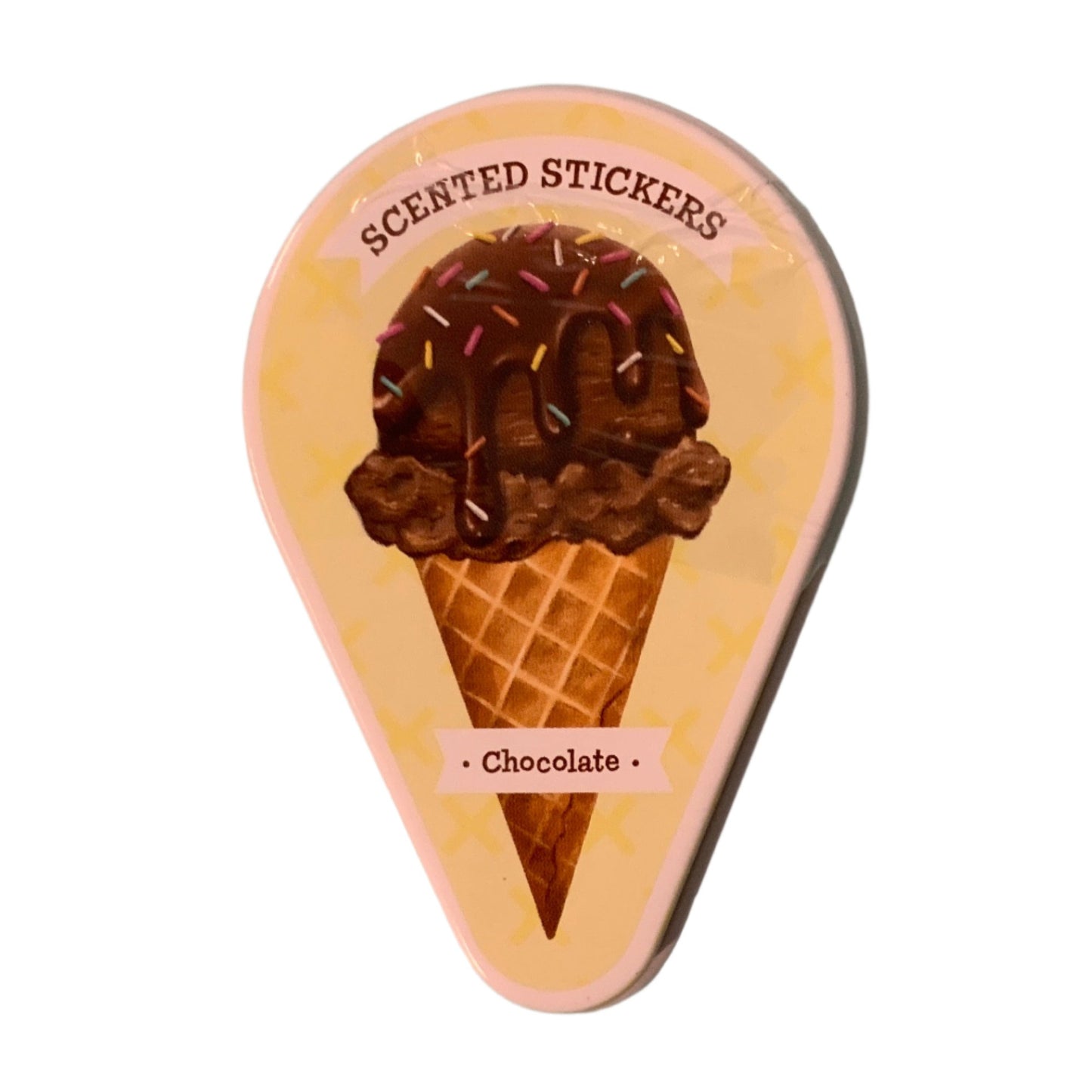 Ice Cream Scented Stickers - Chocolate