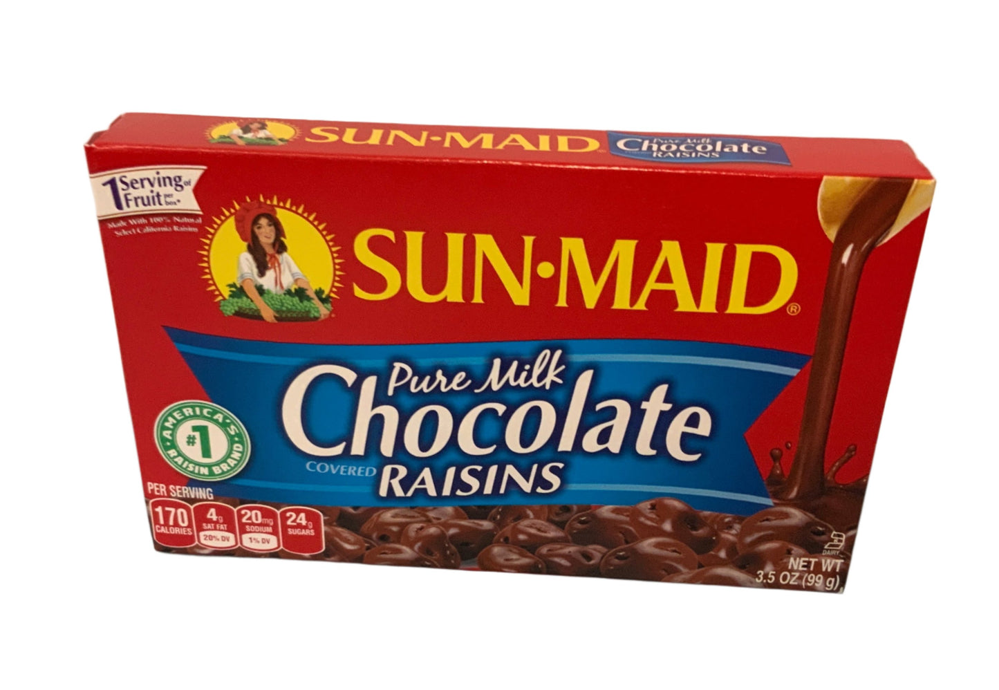 SunMaid Pure Milk Chocolate Raisins