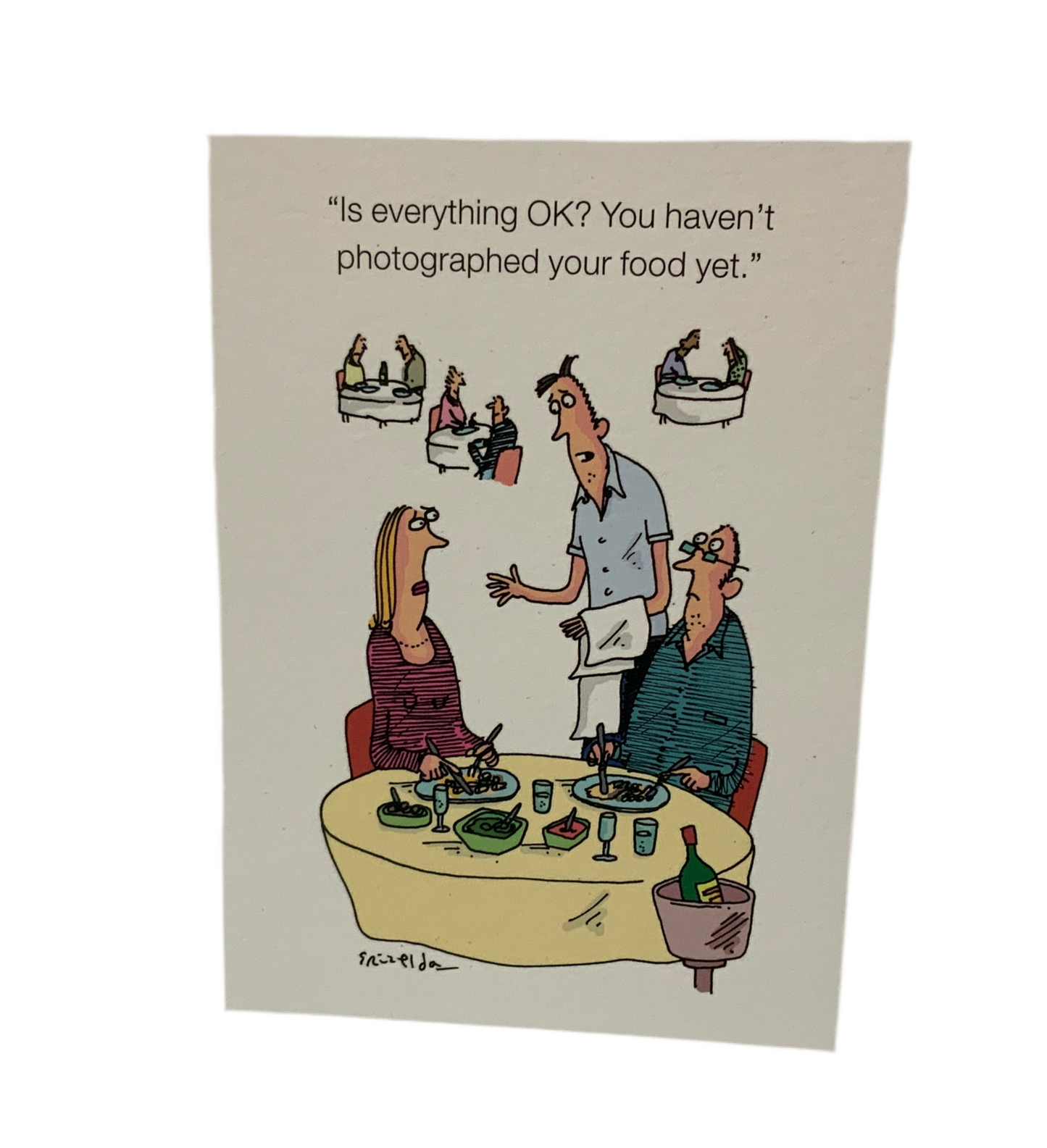 Photographed food