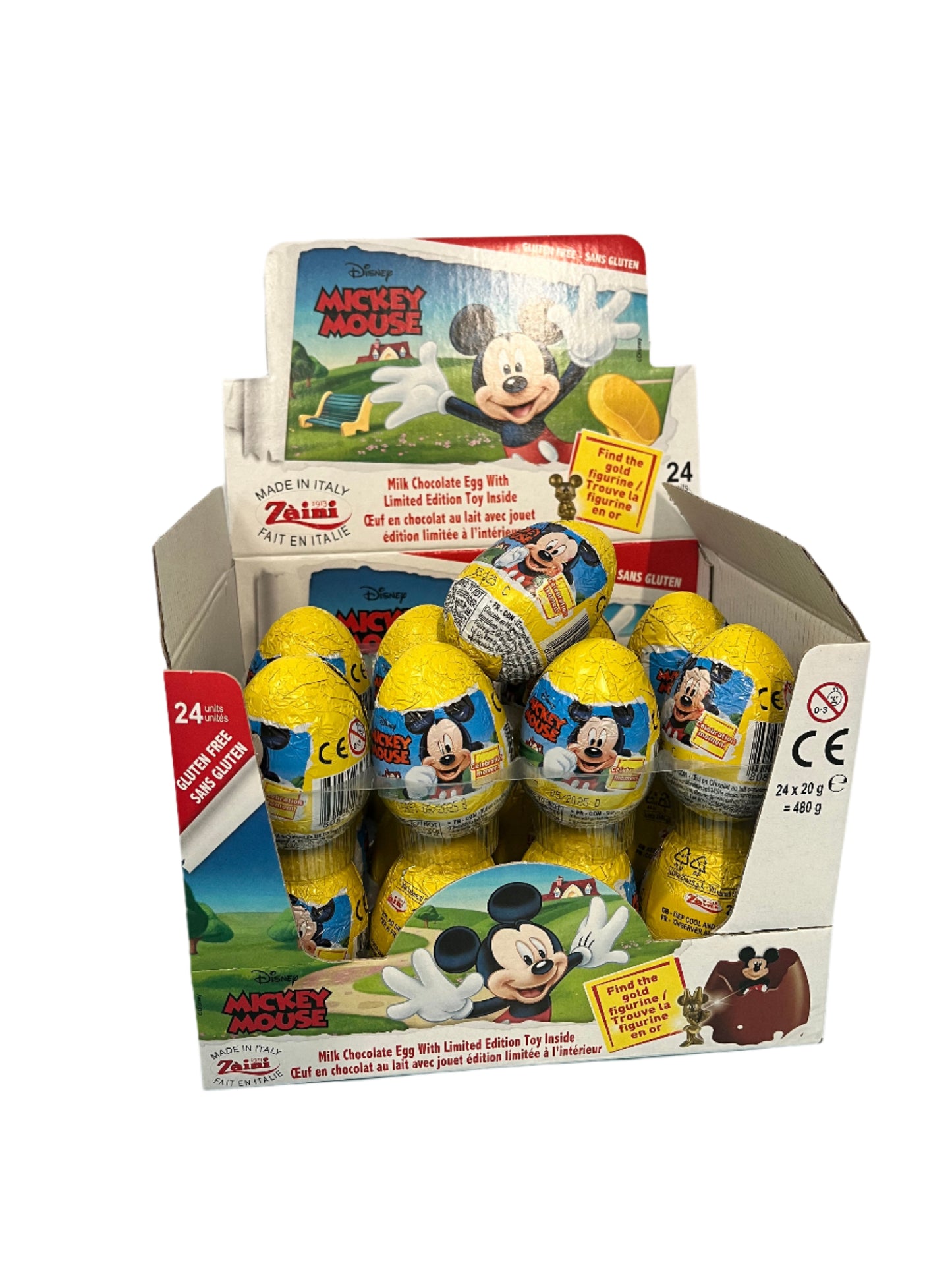 Mickey Mouse Chocolate Surprise Eggs