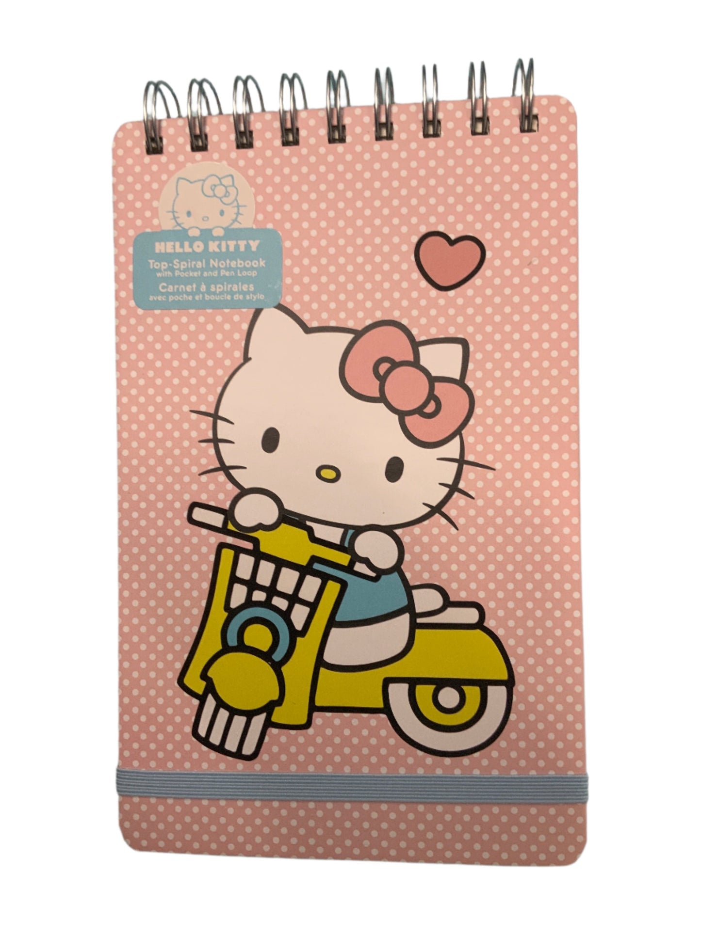 Hello Kitty Classic Pink Top Spiral Notebook