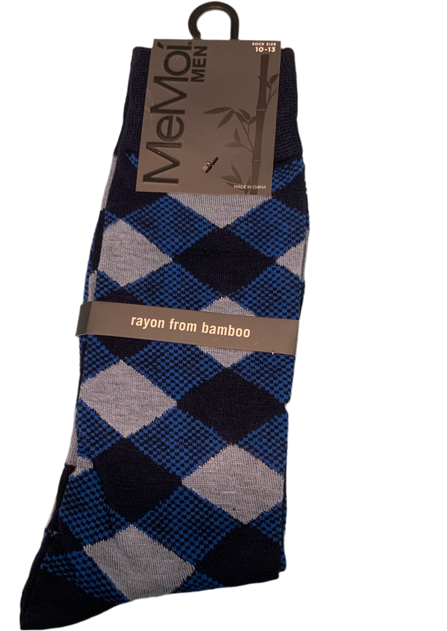 Argyle men dress socks