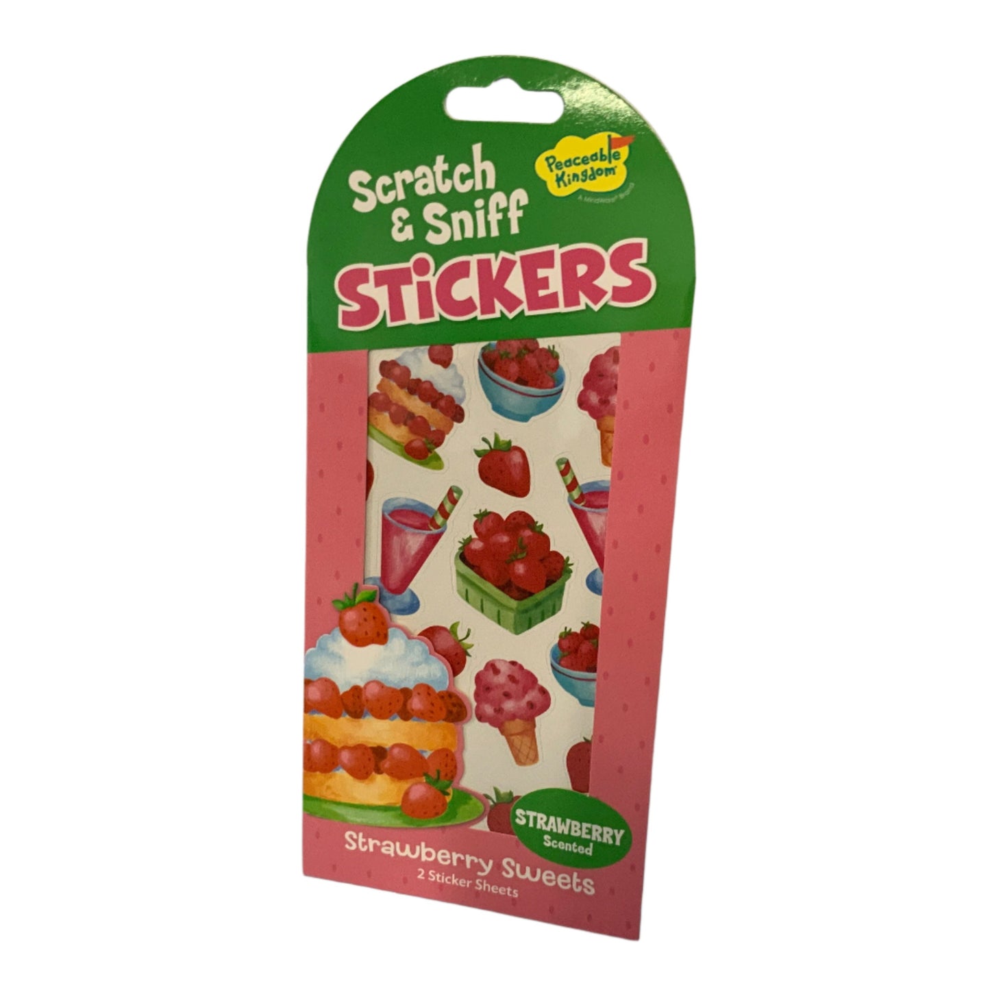 Scratch & Sniff Stickers - Strawberry Sweets