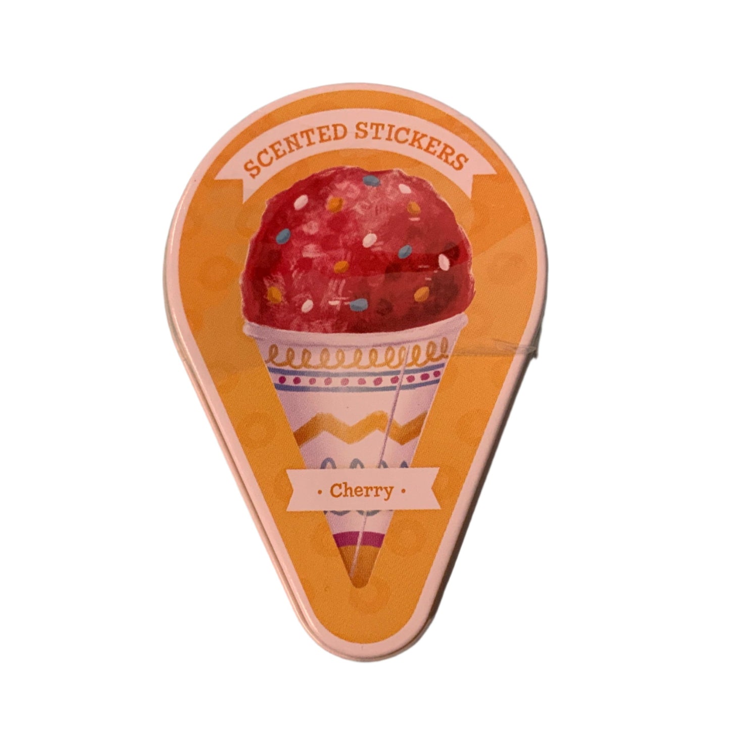 Ice Cream Scented Stickers - Cherry