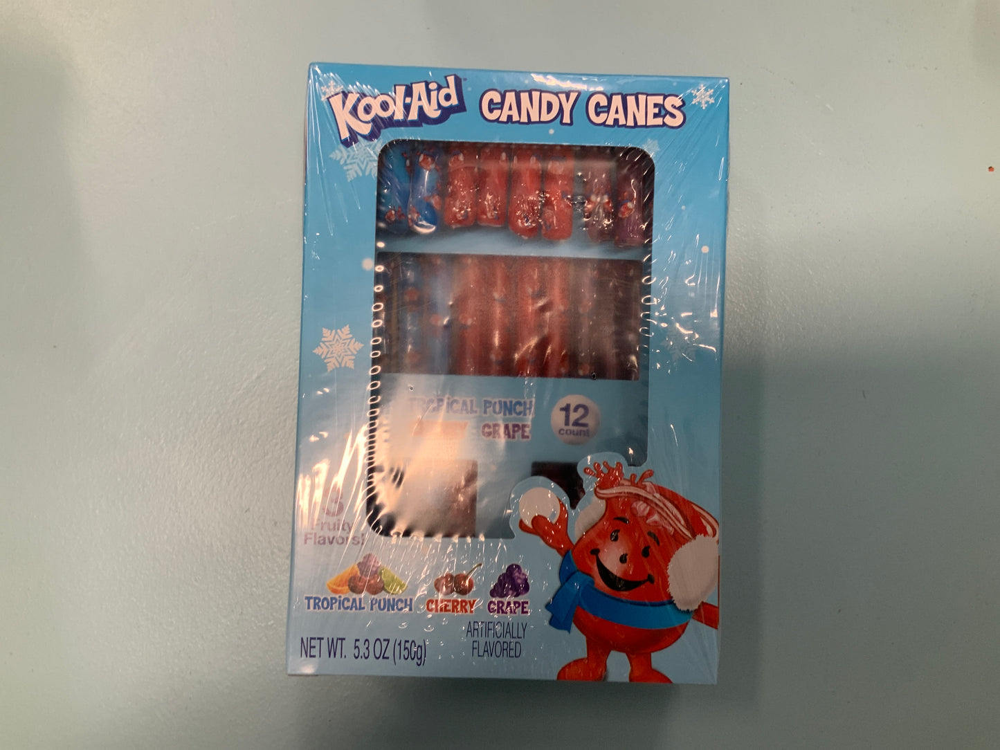 Kool-Aid Candy Canes