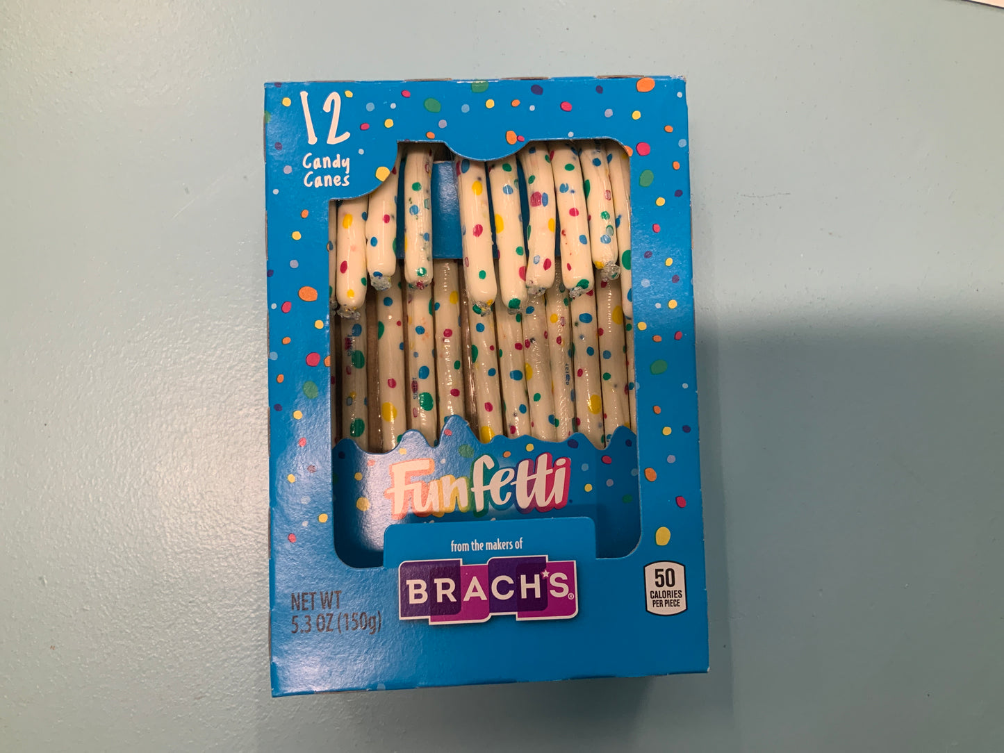 Funfetti Candy Canes