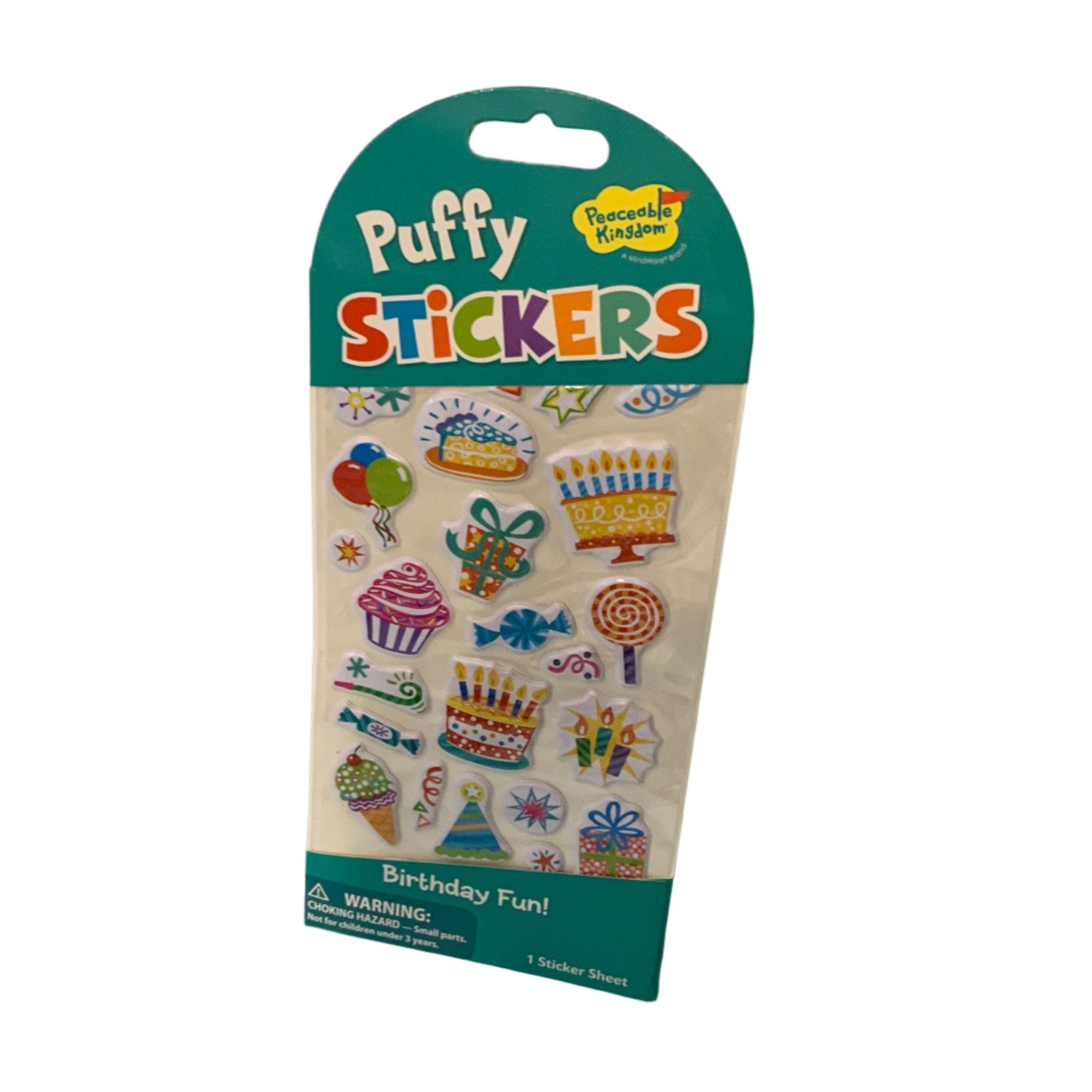 Puffy Stickers - Birthday Fun!