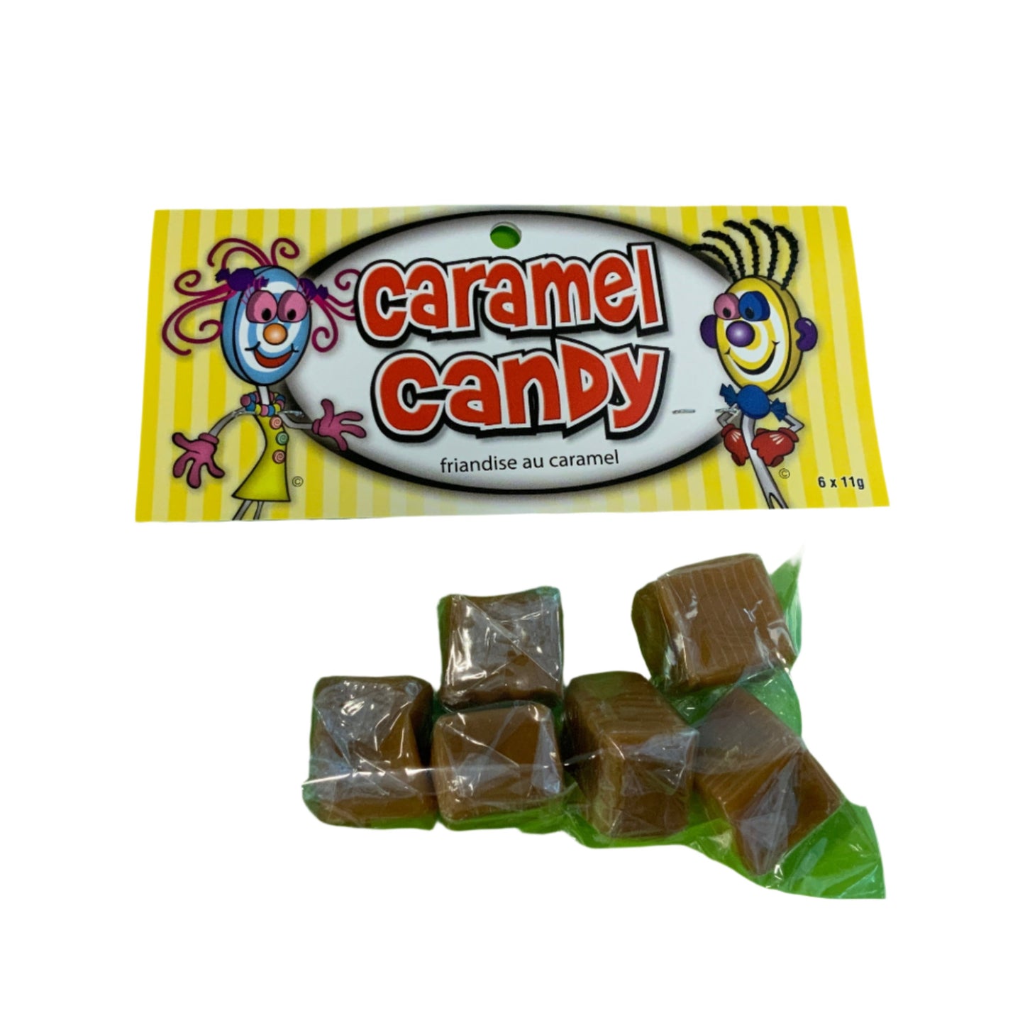 Caramel cubes