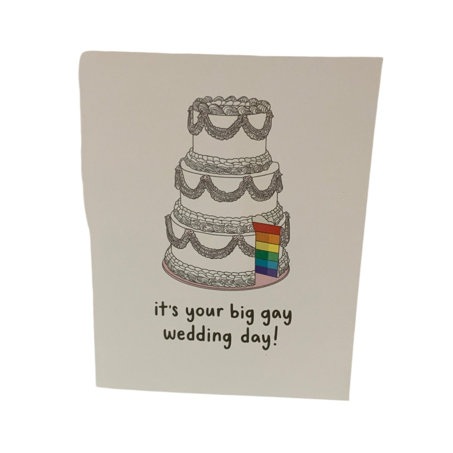 Big gay wedding day