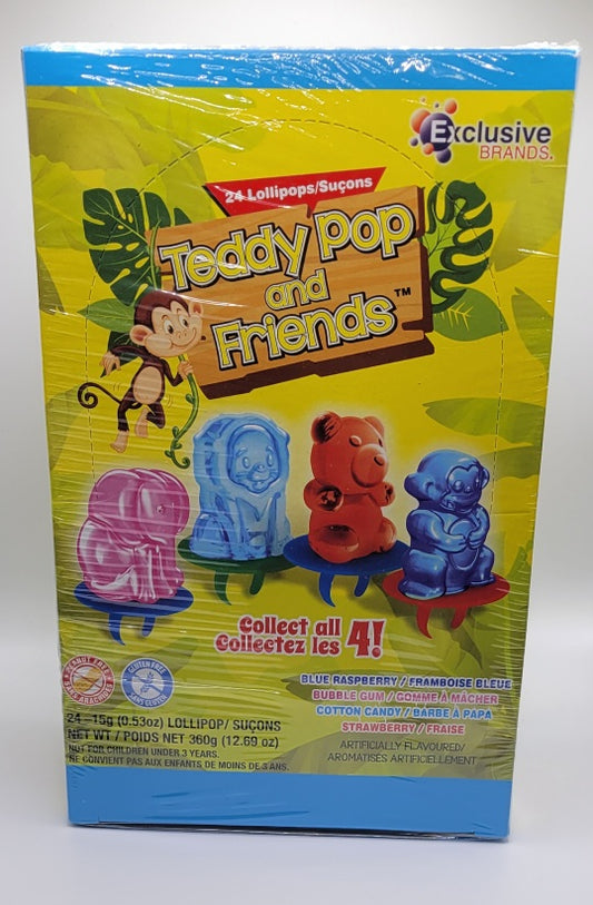 Teddy Pop and Friends-24ct