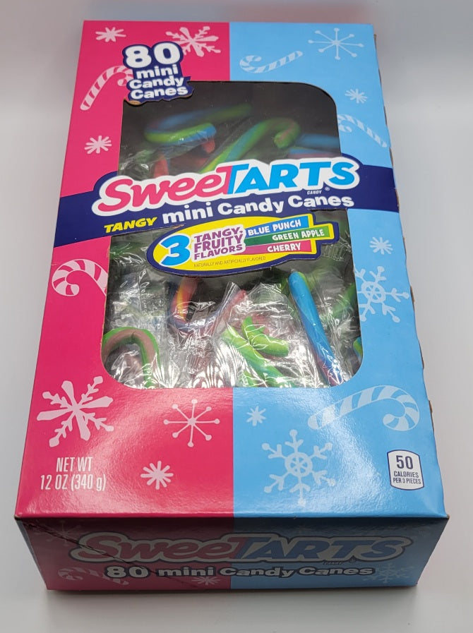 Sweetart Mini Candy Canes-80ct