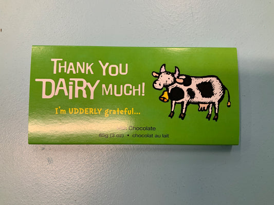 The New Bars in Town - Thank You Dairy Much!