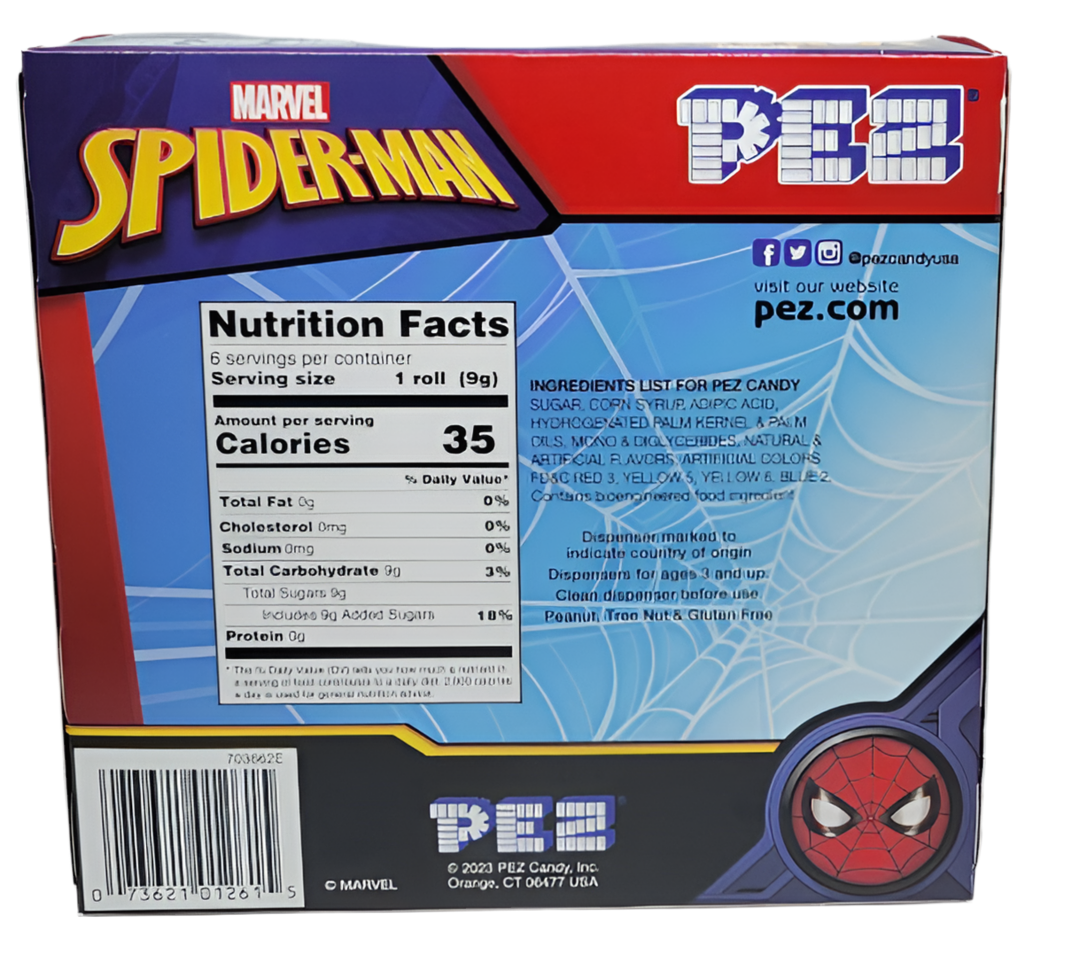 PEZ  SPIDERMAN