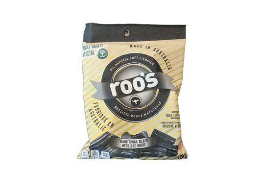 Roo’s black licorice