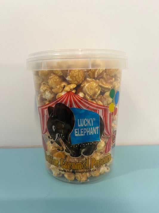 Lucky Elephant Butter Caramel Popcorn