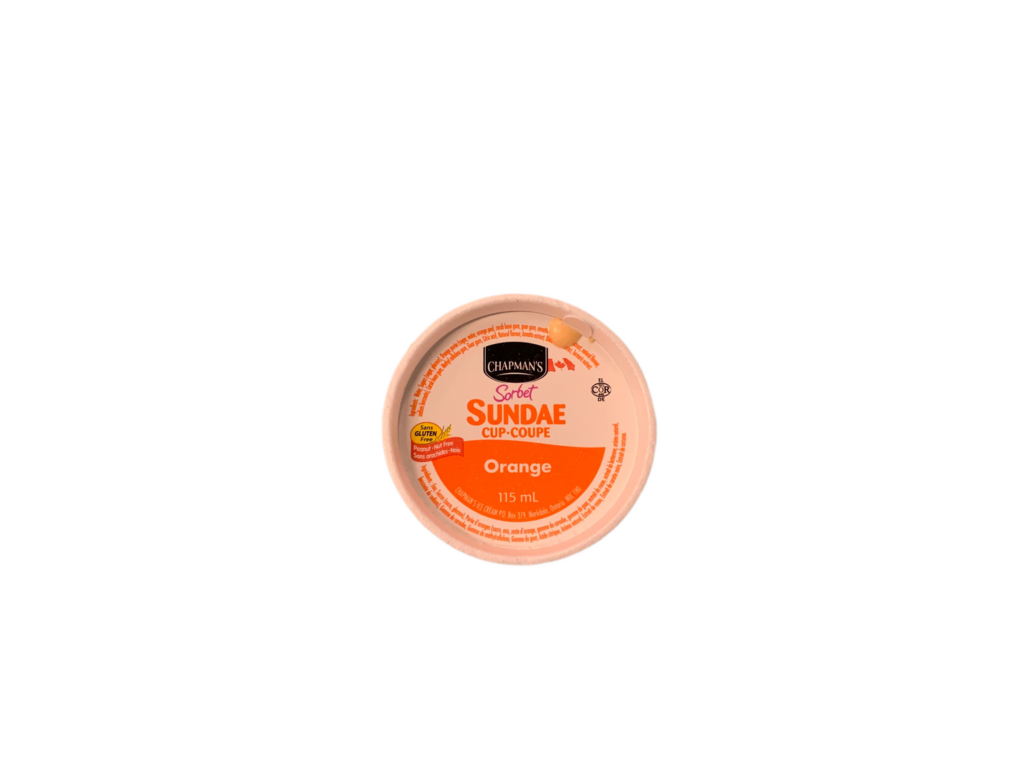 Sundae Cup - Orange