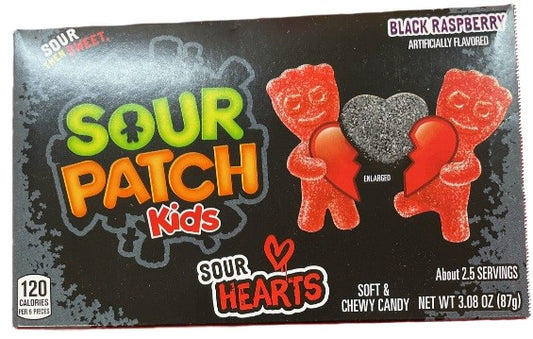 Sour Patch Kids- Sour Hearts 87g box