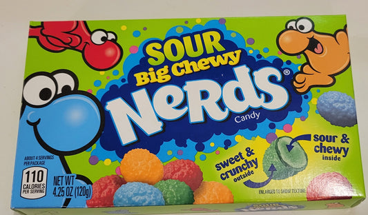 Sour Big Chewy Nerds Theatre box