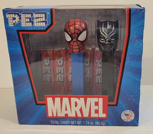 Marvel Pez- Spiderman & Black Panther