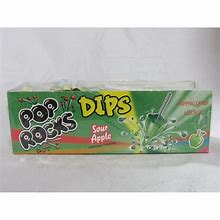 Pop Rocks Dips- Sour Apple 18ct