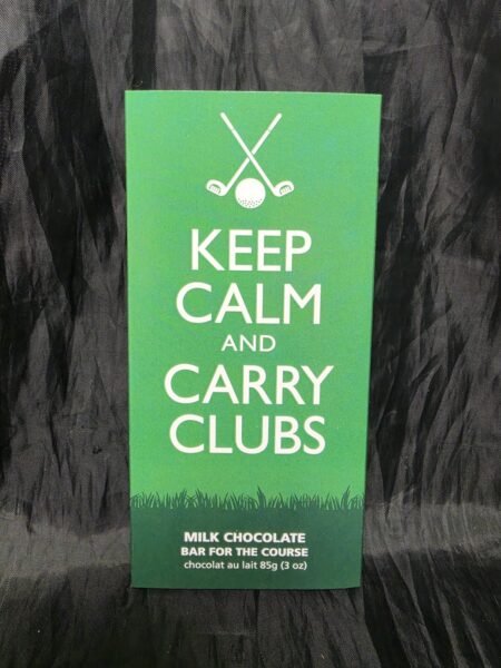 Keep Calm-Carry Clubs-M · Chocolate Bar