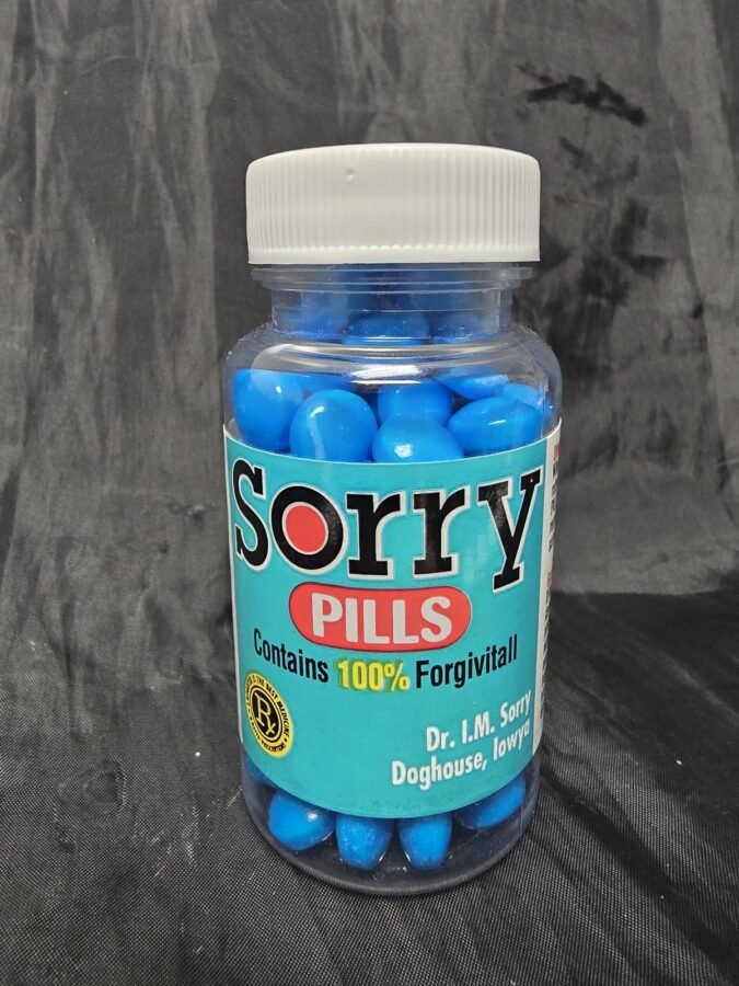 Sorry Pills · Candy Placebos