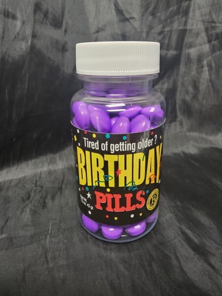 Birthday Pills · Candy Placebos