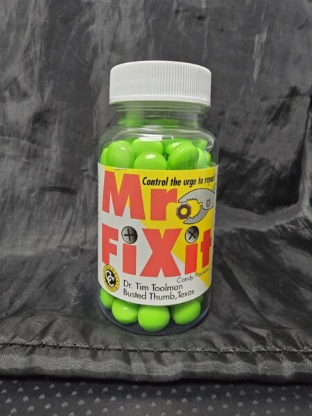 Mr Fix It (Control, Yellow Lable) · Candy Placebos
