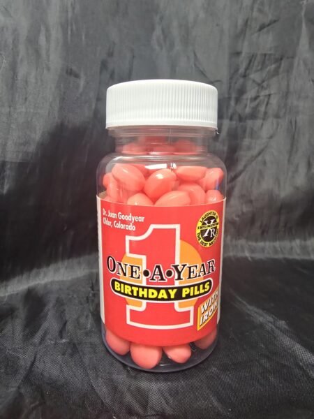 One-A-Year Birthday · Candy Placebos