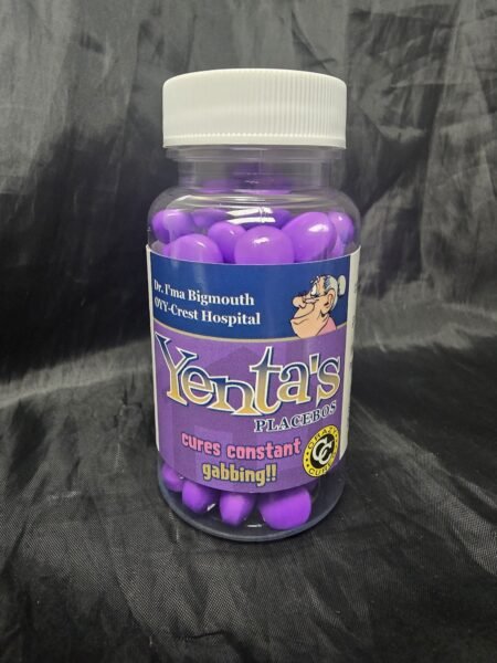 Yenta'S -Cures Constant Gabbing · Candy Placebos